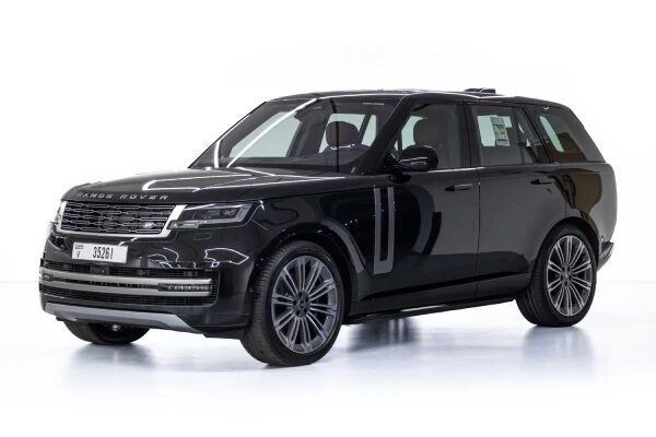 Range Rover Vogue HSE V8 P525 Black Rental Dubai